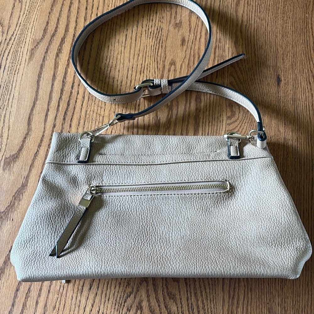 Mode Lux Elegant Tan Leather Shoulder Bag - Picture 6 of 7